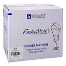 Napkin Din White/Red Dishtowel 15.5X15.5 Fashnpoint(R) 2 Ply 1/8 Fold 2 Color