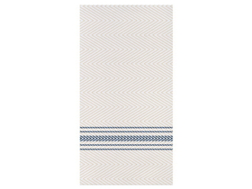 Napkin Din White/Blue Dishtowel 15.5X15.5 Fashnpoint(R) 2 Ply 1/8 Fold 2 Color