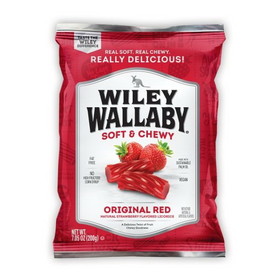 Wiley Wallaby Red Aussie Licorice, 7.05 Ounces, 12 per case