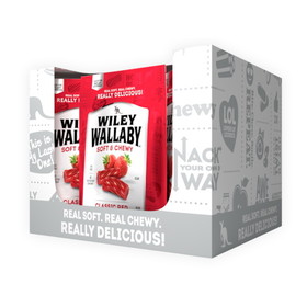 Wiley Wallaby Licorice Red 10 Oz, 10 Ounces, 10 per case