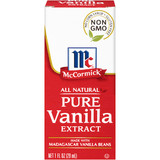 Mccormick Vanilla Extract Pure, 1 Fluid Ounces, 6 per case