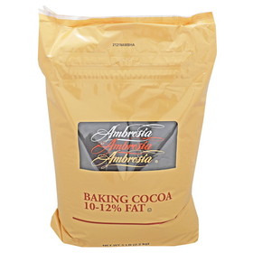 Ambrosia 10-12% Fat Cocoa Powder, 5 Pounds, 6 per case