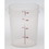 Cambro 4 Quart Round Translucent Measuring Storage Container, 12 Each, 1 per case, Price/Case