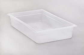 Cambro 1 Inch X 1 Inch X 4 Inch Polypropylene Translucent Food Pan 6 Per Pack - 1 Per Case