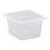 Cambro 1/6 Inch X 4 Inch Polypropylene Translucent Sixth Size Food Storage Pan, 6 Each, 6 per case, Price/Case