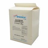 American Sprinkles Sprinkles Rainbow 6 Colors, 6 Pounds, 4 Per Case