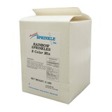 American Sprinkles Sprinkles 8 Colors, 6 Pound, 4 Per Case
