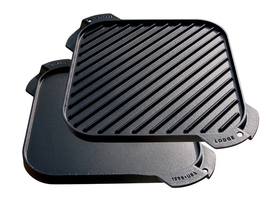 Cast Iron Reversible Grill / Griddle 3-1 Each