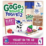 Gogo Squeez Yogurtz Berry 12/4Pk