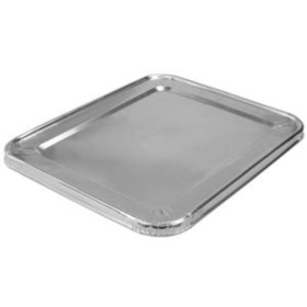 Hfa Handi-Foil Half Size Full Curl Edge Lid For Steam Table Pan, 100 Each, 1 per case