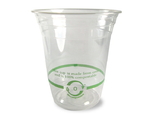 World Centric 14 Ounce Ingeo Compostable Clear Cup, 50 Each, 20 per case