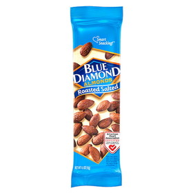 Blue Diamond Almonds Roasted &amp; Salted Almonds, 1.5 Ounces, 12 per case