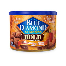 Blue Diamond Almonds Almonds Habanero Barbecue Bold, 6 Ounces, 12 per case
