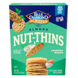 Nut Thins Crackers Country Ranch, 4.25 Ounces, 12 per case