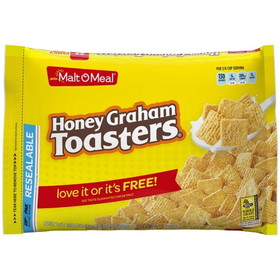 Malt O Meal Honey Graham Squares, 24 Ounces, 9 per case