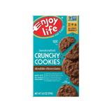 Enjoy Life Double Chocolate Crunchy Cookie 6.3 Ounce Pack - 6 Per Case
