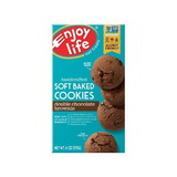 Enjoy Life Double Chocolate Brownie Soft Baked Cookies 6 Ounce Pack - 6 Per Case
