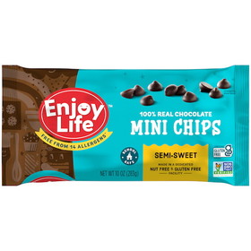 Enjoy Life Mini Chip Semi Sweet Chocolate, 10 Ounces, 12 per case