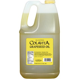 Colavita Grapeseed Oil Plastic Jug 1 Gallon, 128 Fluid Ounces, 6 per case