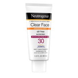 Neutrogena Clear Face Break-Out Free Liquid Lotion Spf 30, 3 Fluid Ounce, 4 per case