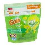 Gain Detergent Liquid Pods Flings, 11 Ounce, 6 per case