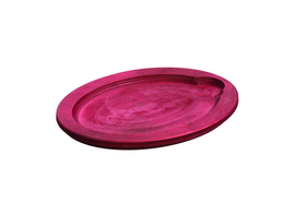 Oval Wood Underliner Red 6-1 Each