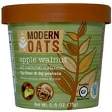 Modern Oats Apple Walnut Oatmeal Cups, 2.6 Ounces, 6 per case