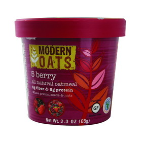 Modern Oats 5 Berry Oatmeal, 2.3 Ounces, 6 per case