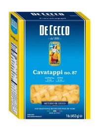 De Cecco No. 87 Cavatappi 1 Pound Per Box - 12 Per Case