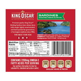 King Oscar Sardines Olive Oil, 3.75 Ounces, 12 per case