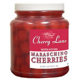 Cherry Lane Maraschino Cherry With Stem, 0.5 Gallon, 6 per case