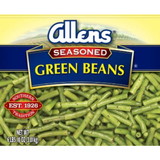 Allen Green Bean Seasoned Cut Canned, 106 Ounces, 6 per case