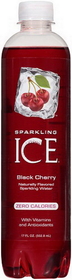 Sparkling Ice Black Cherry With Antioxidants And Vitamins Zero Sugar 17 Ouncebottles (Pack Of 12)