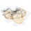 Valley Lahvosh Crackerbread 2" Rounds Original, 0.25 Ounces, 250 per case, Price/Case