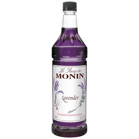 Monin Lavender Syrup, 1 Liter, 4 per case
