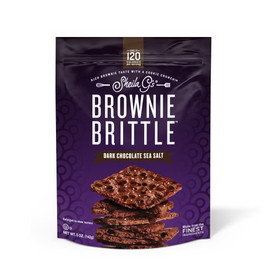 Sheila G's Brownie Brittle Dark Chocolate Sea Salt, 5 Ounces, 12 per case