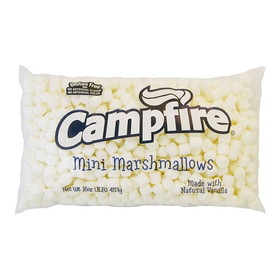Clown Campfire Miniature White Marshmallows No Artificial Flavors Or Colors, 1 Pounds, 12 per case