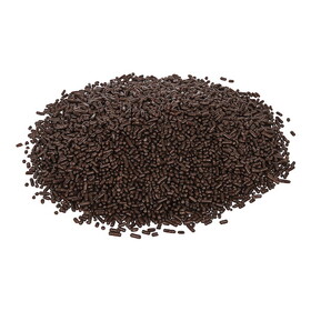 Sprinkle King Decorettes Medium Chocolate Non-Partially Hydrogenated, 6 Pound, 4 Per Case