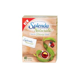 Splenda Naturals Stevia, 40 Count, 2.8 Ounces, 12 per case