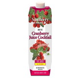 Sunberry Farms Cranberry Cocktail Juice, 33.8 Fluid Ounces, 12 per case