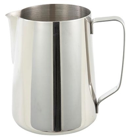 Winco 50 Ounce Frothing Stainless Steel Pitcher 1 Per Pack