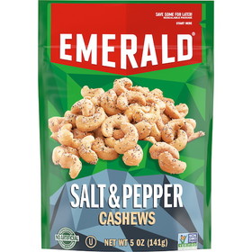 Emerald Cashew Sea Salt Pepper, 5 Ounce, 6 per case