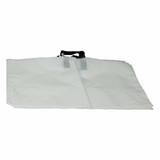 Pak-Sher 28 Inch X 13 Inch X 10 Inch Soft White Tote Bag 250 Per Pack - 1 Per Case