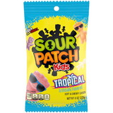 Sour Patch Kids Tropical Fat Free Soft Candy, 8 Ounces, 12 per case