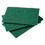 Royal Medium Duty Green Scouring Pad, 10 Each, 6 per case, Price/Case