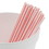 Royal 5 Inch White With Red Stripe Sip Straw, 1000 Each, 10 per case, Price/Case