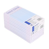 Royal 1 Part Booked 15 Lines Green Guest Check Board 10 Per Pack - 5 Per Case