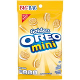 Golden Oreo Golden Mini Oreo Cookies, 3 Ounces, 12 per case