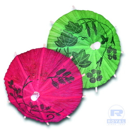 Royal Cocktail Parasol 144 Per Pack - 10 Per Box - 5 Per Case