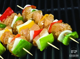 Royal R804 4 Bamboo Skewer Packed 12/16/100 Skewers Per Case